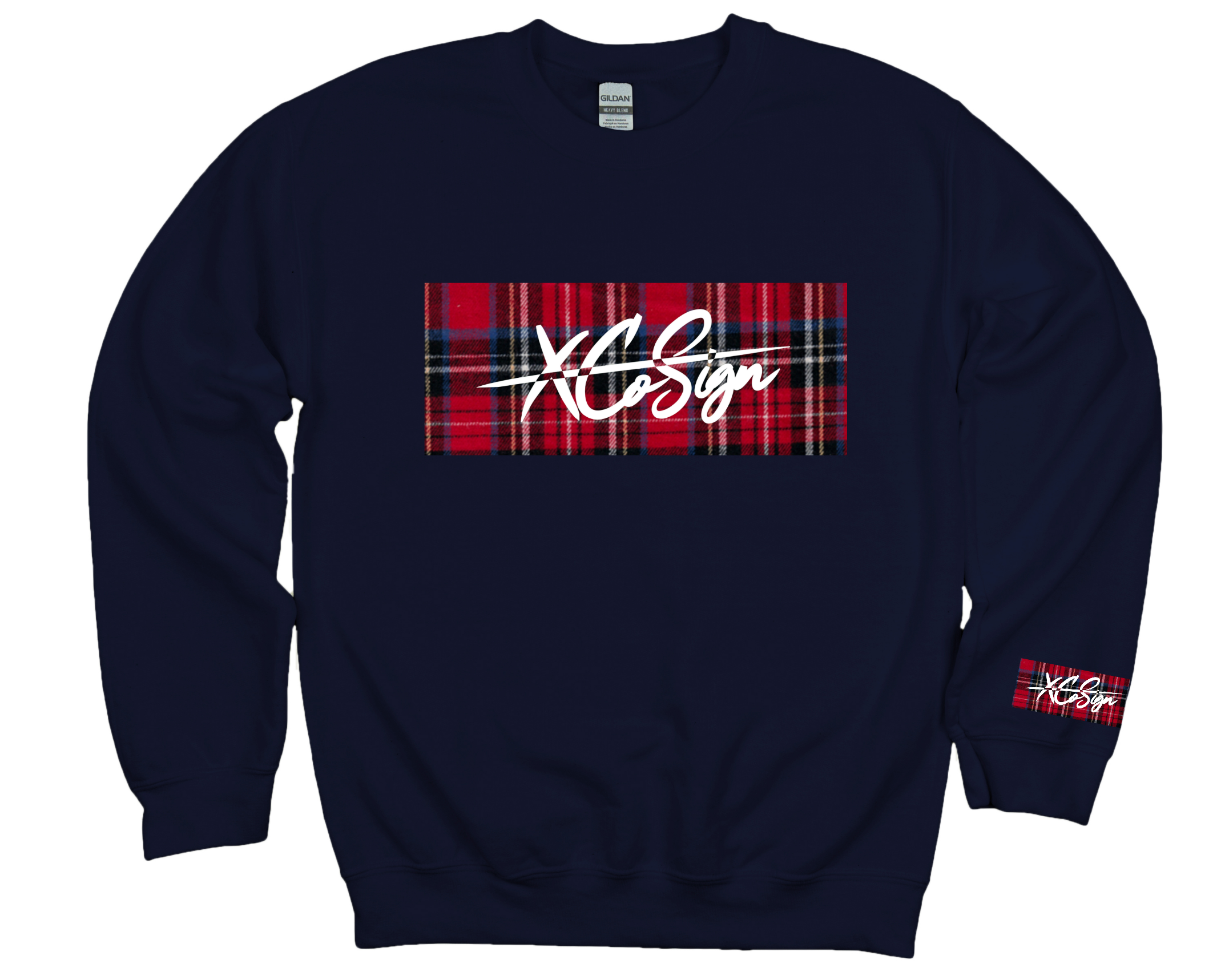 XCOSIGN PLAID Sweater