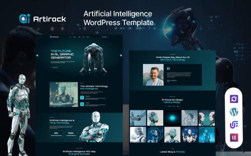 Artirock - Artificial Intelligence And Technology WordPress Theme theme free